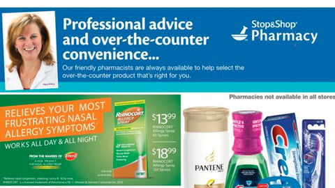Stop & Shop Rhinocort ‘Relieves’ Feature